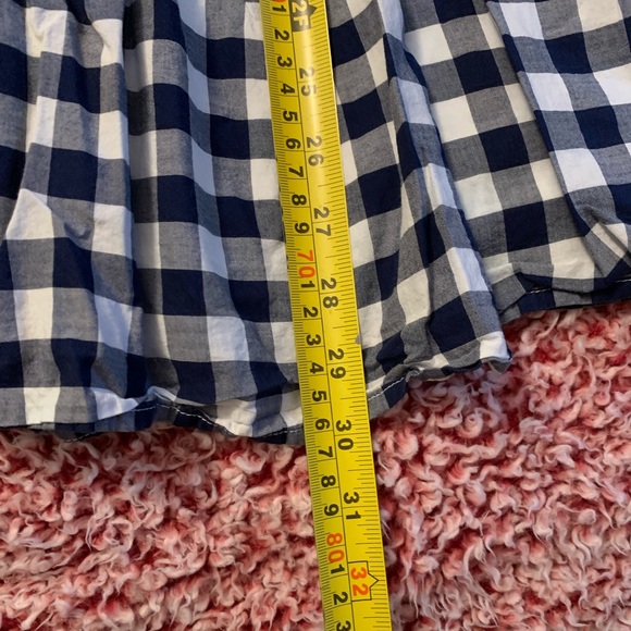 ‼️SOLD‼️Cutest layered gingham dress with frilly straps. - Picture 6 of 6